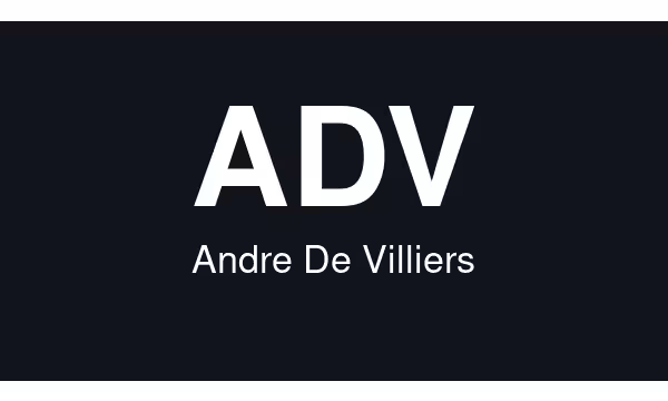 Andre De Villiers logo