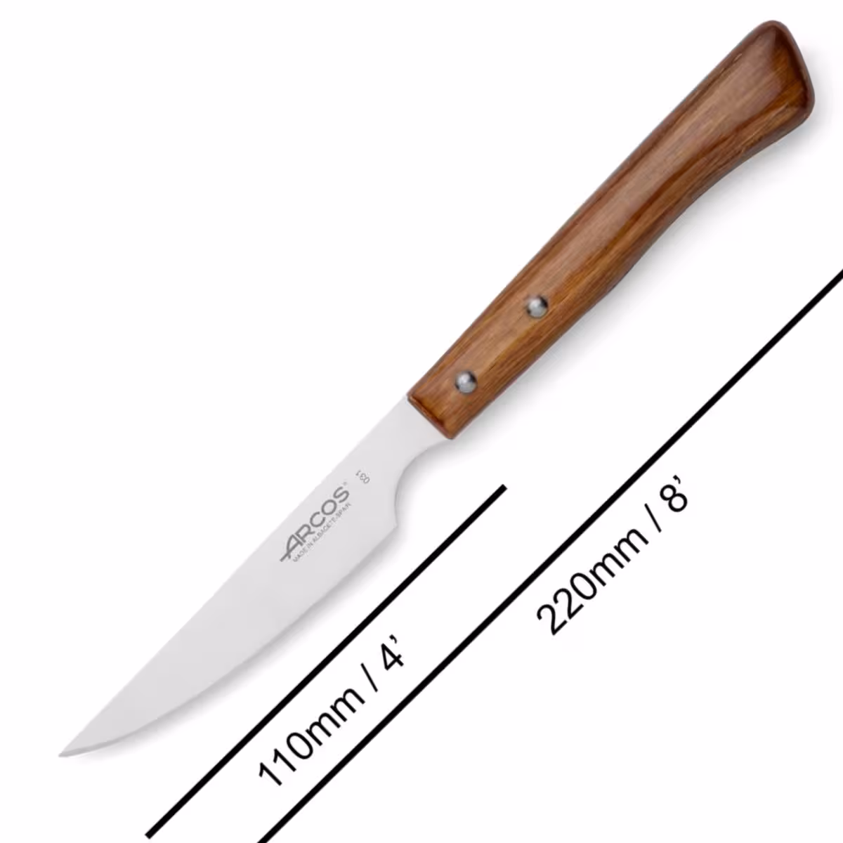 Arcos-110mm-Steakový-Nůž-s-Hladkým-Ostřím
