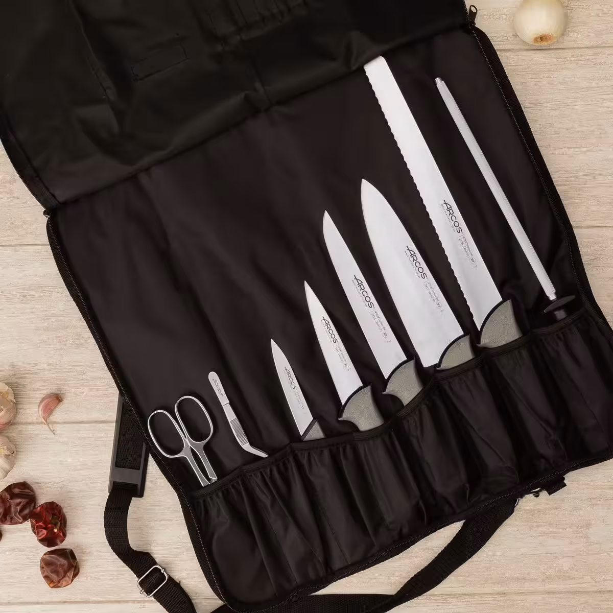 8pc.-knife-Roll-Bag