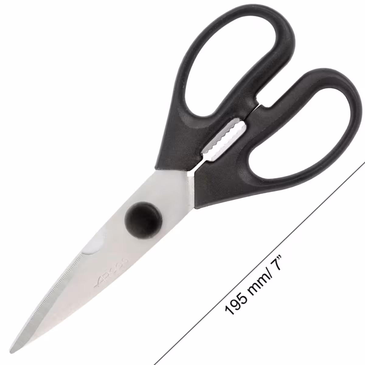 Arcos-Tijeras-de-Cocina-Desmontables-Negras-Serie-Prochef-195mm
