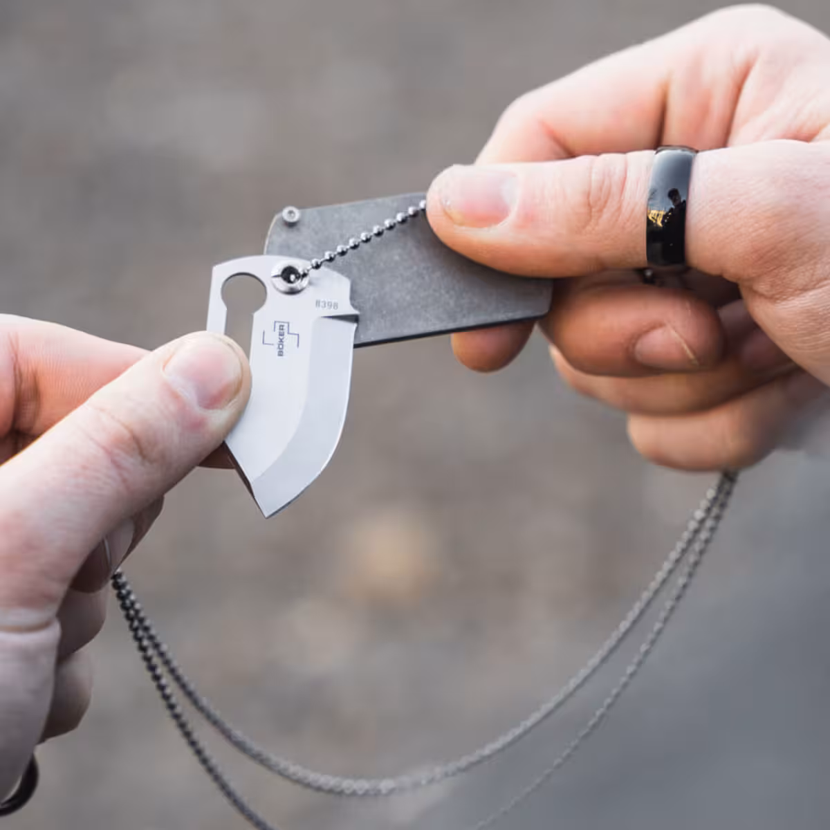 Zavírací Nůž Böker Plus Dog Tag Knife 01BO210