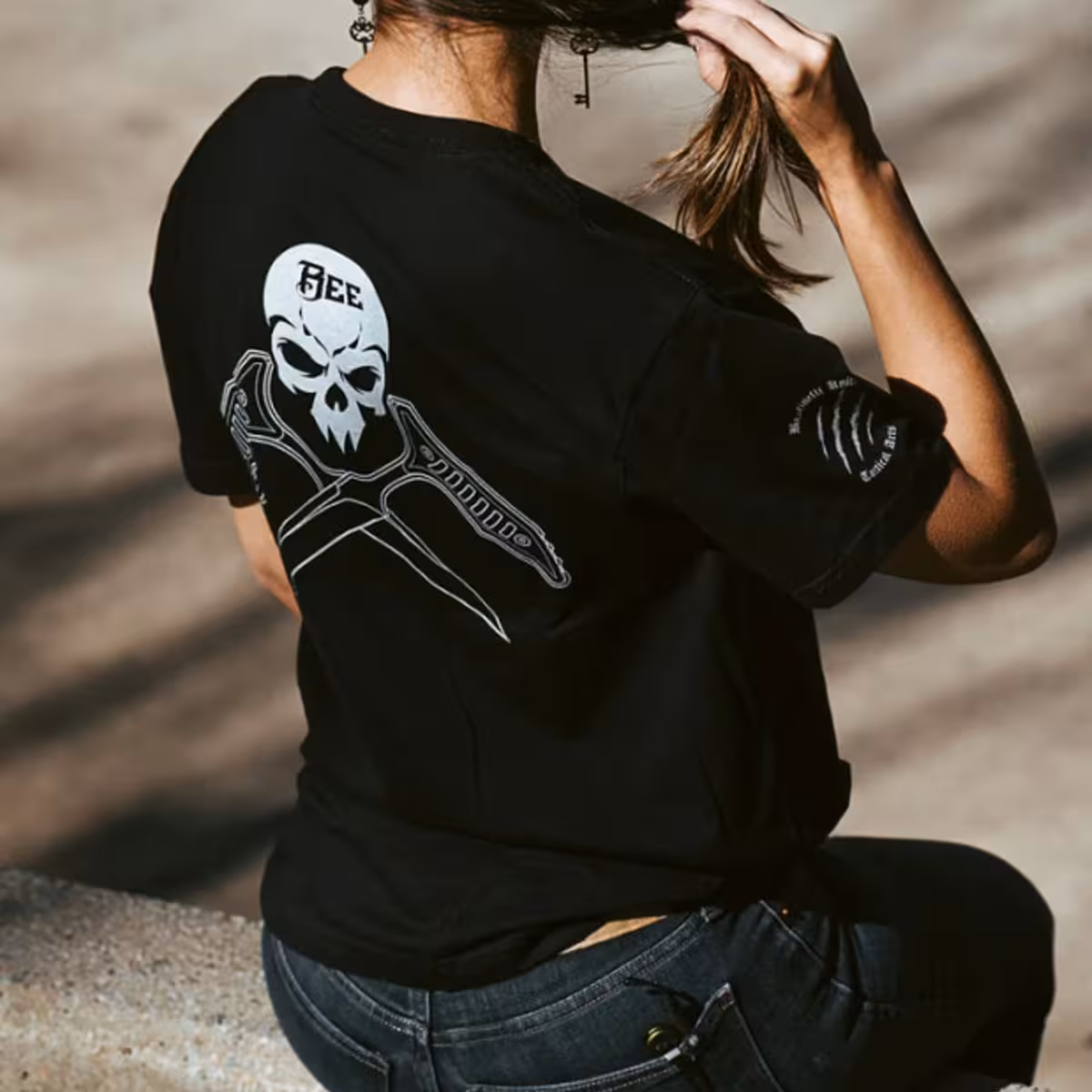 MICROTECH-Bee-Tee-SS-Crew-Unisex-Green