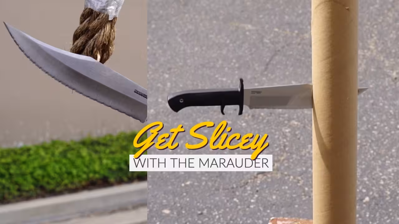Pevný Nůž Cold Steel MARAUDER PLAIN STONE WASH FINISH EDGE 39LSWBA