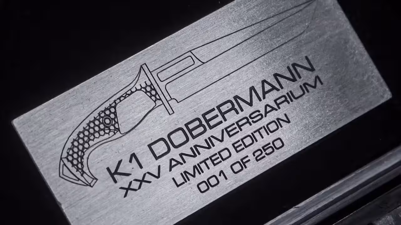 Pevný Nůž Extrema Ratio K1 DOBERMANN XXV ANNIVERSARIUM