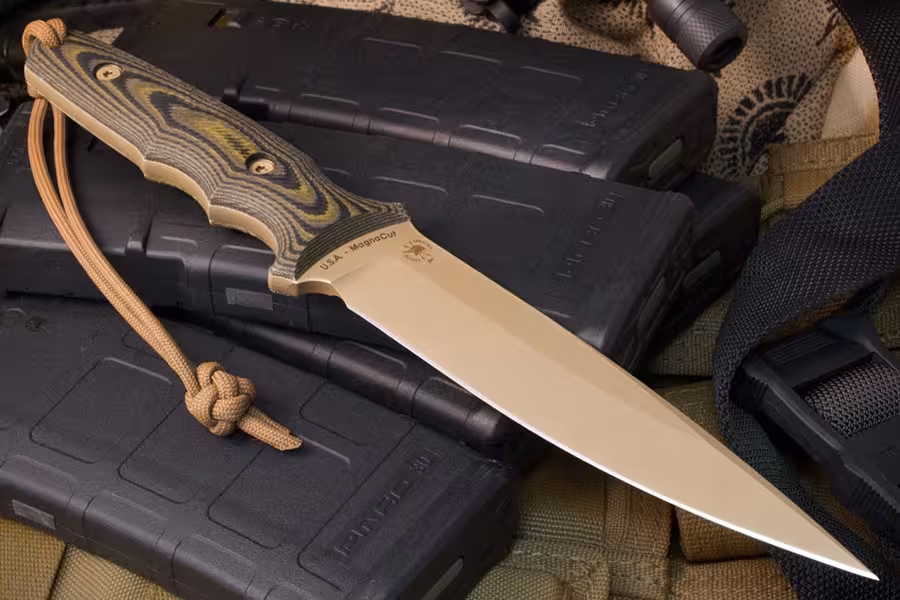 Pevný Nůž Spartan Blades Spartan Harsey Clandestina SB57DECMKYTN