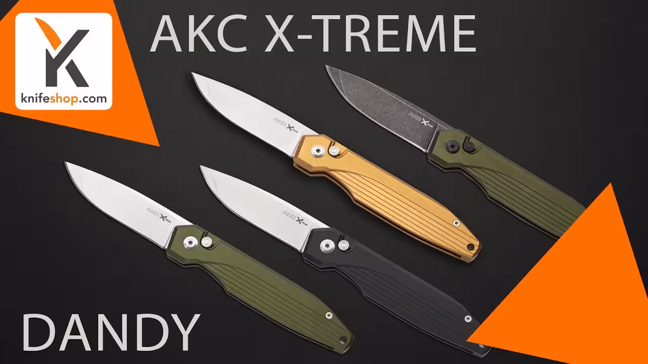 Vystřelovací Nůž A.G.A. CAMPOLIN AKC X-TREME DANDY-BS