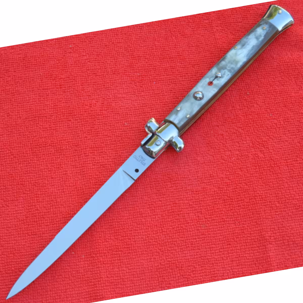 Beltrame-Italian-Stiletto-Automatic-Knife-Swedge