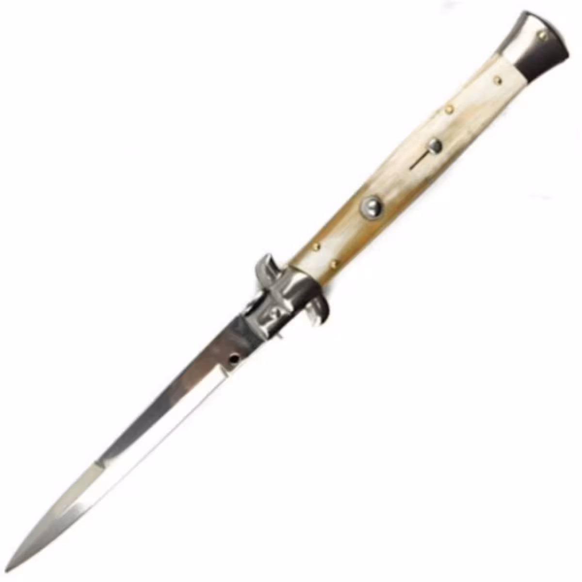 Vystřelovací Nůž Beltrame Stiletto Classic Blond 23/48BD