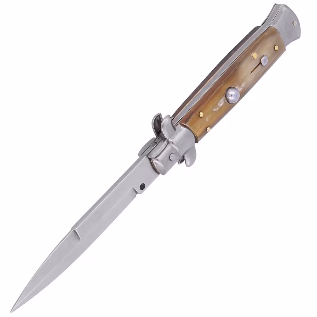 Frank-Beltrame-Bayonet-Honey-Horn-23cm-switchblade-FB-23-48B