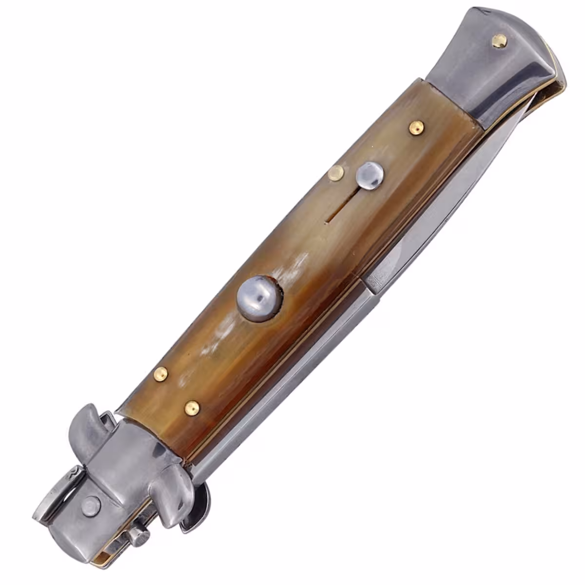 Frank-Beltrame-Bayonet-Honey-Horn-23cm-switchblade-FB-23-48B