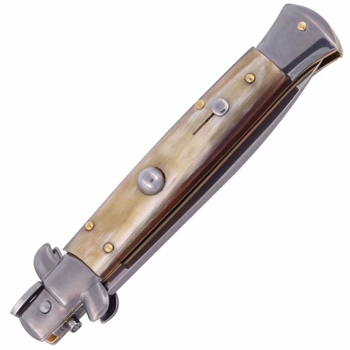 Frank-Beltrame-Stiletto-Honey-Horn-23cm-switchblade-FB-23-48