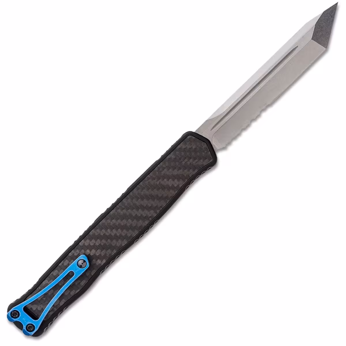 Heretic-Knives-Cleric-II-Stonewashed-Carbon-H019-2B-CF/BLU