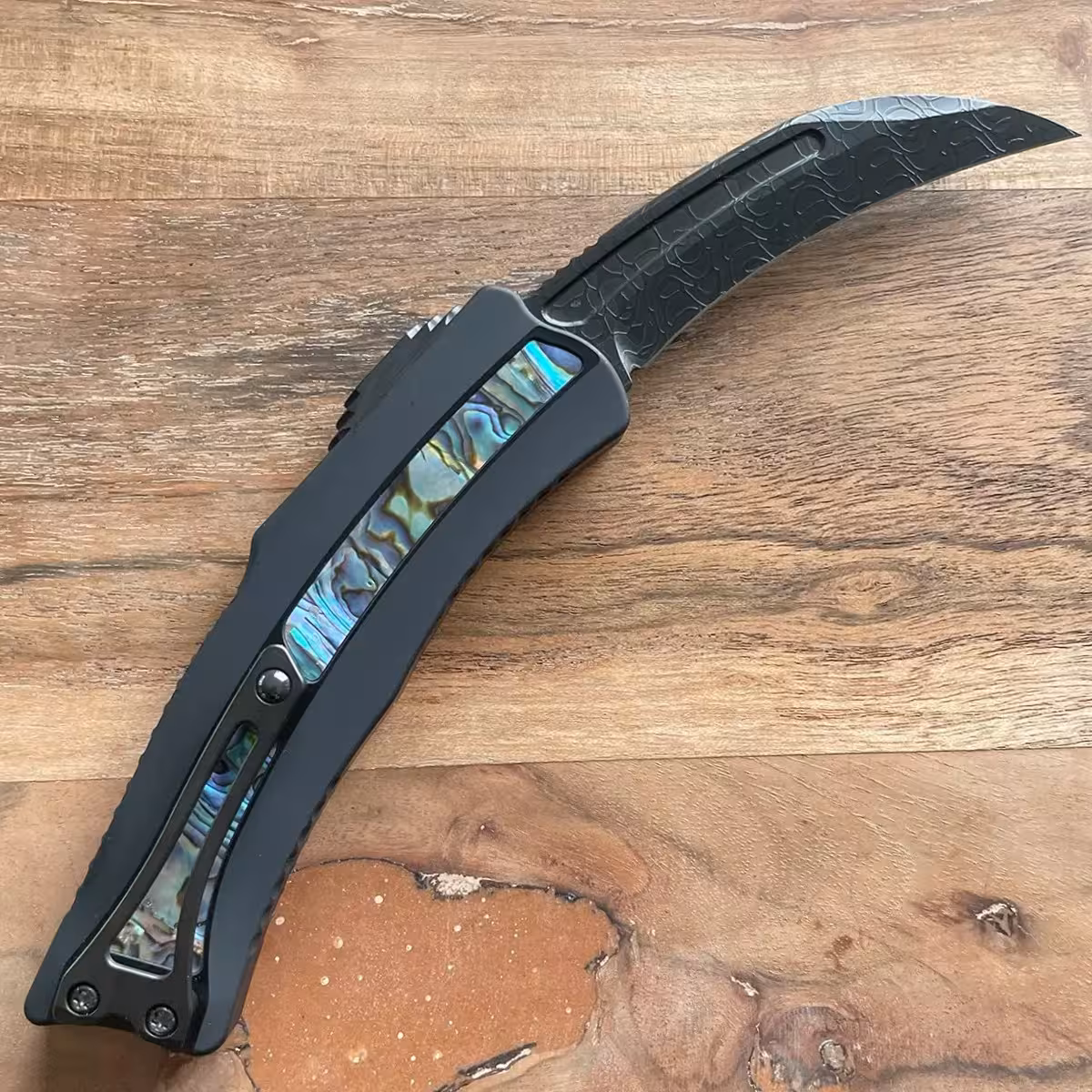 Heretic-Knives-Custom-"Roc"-Abalone