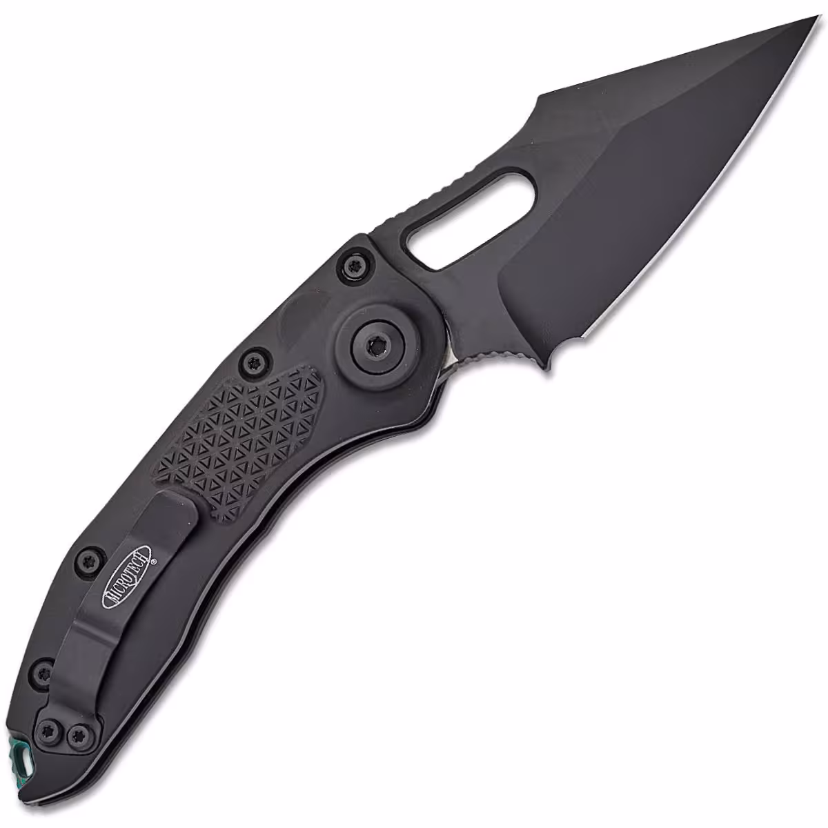 Microtech/Borka-Antique-Green-Titanium-Backspacer-169-1BK-A3TI