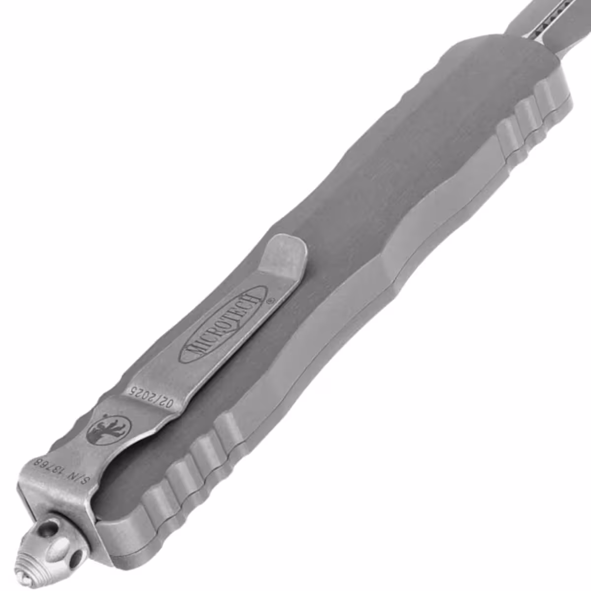 Microtech-Dirac-Delta-D-E-OTF-Knife-Natural-Clear-Aluminum-Apocalyptic-M390-by-Tony-Marfione-227-10APNC