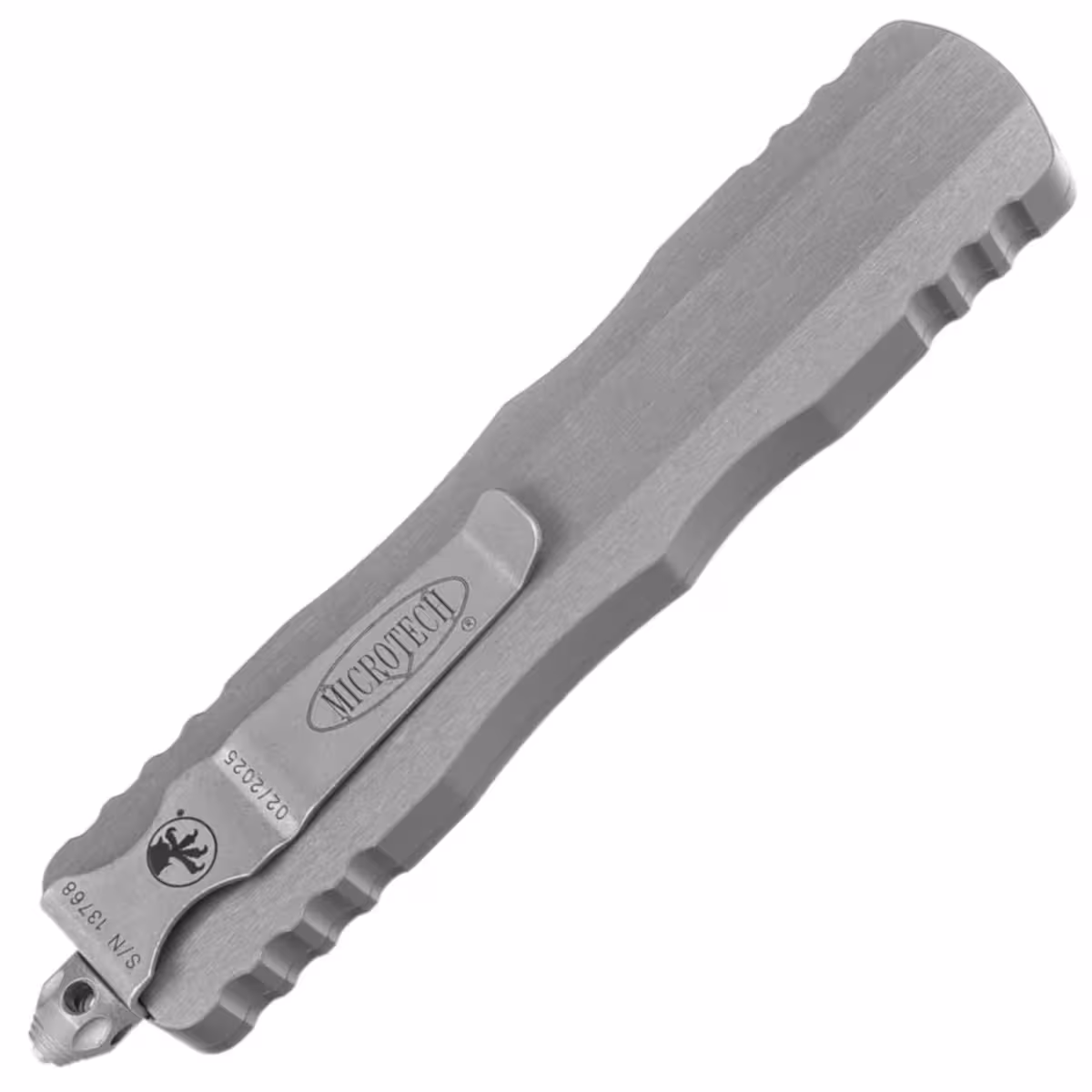 Microtech-Dirac-Delta-D-E-OTF-Knife-Natural-Clear-Aluminum-Apocalyptic-M390-by-Tony-Marfione-227-10APNC
