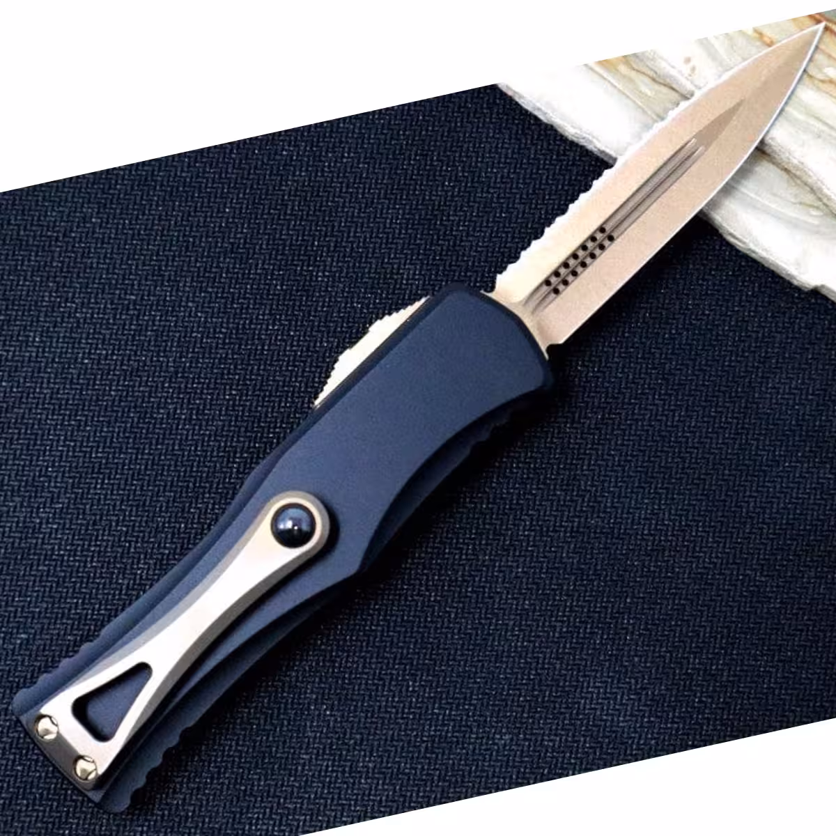 Vystřelovací Nůž Microtech Hera Bronzed 702-15