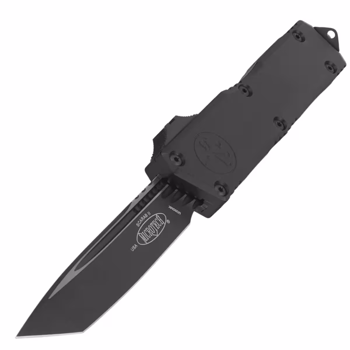 Microtech-Scarab-II-Gen-III-Executive-T-E-OTF-Knife-Black-Aluminum-Tactical-Black-DLC-M390MK-by-Tony-Marfione-1177-1T