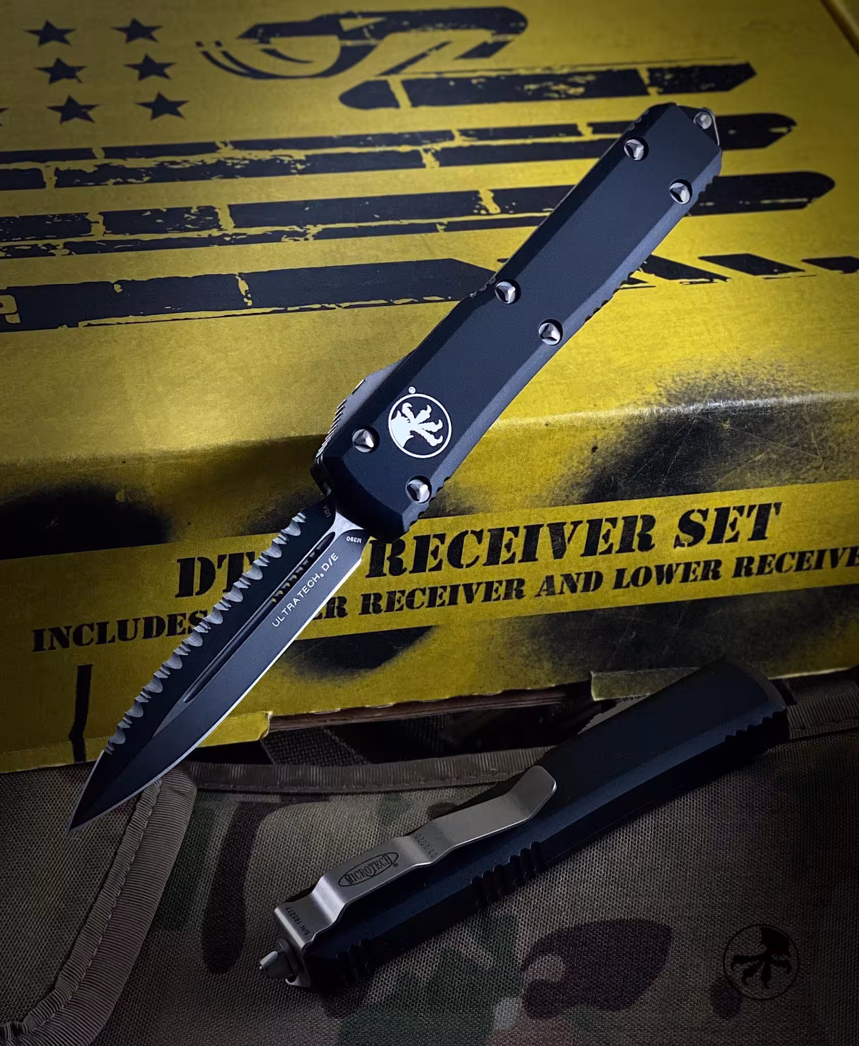 Vystřelovací Nůž Microtech Ultratech 122-3 T