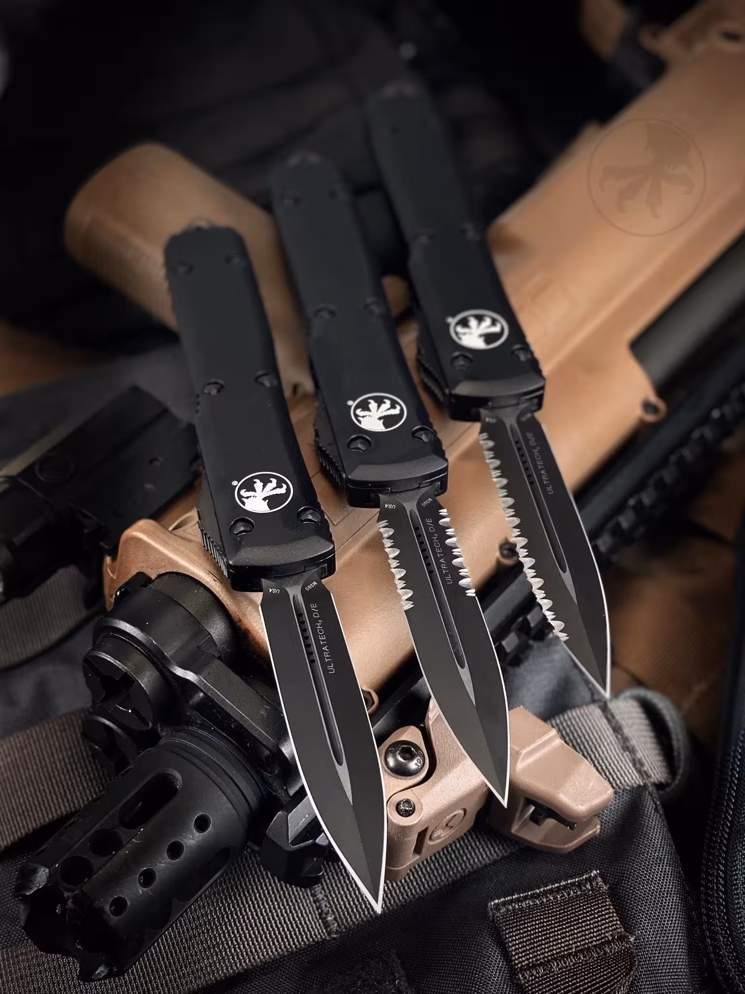 Vystřelovací Nůž Microtech Ultratech 122-3 T