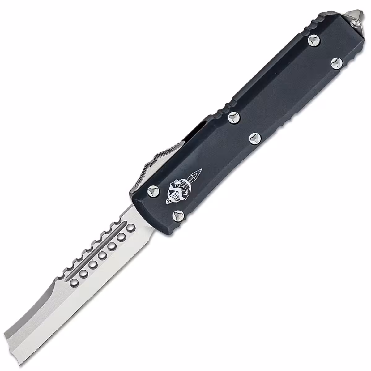 Vystřelovací Nůž Microtech Ultratech Signature Hellhound Stonewashed 119R-10S