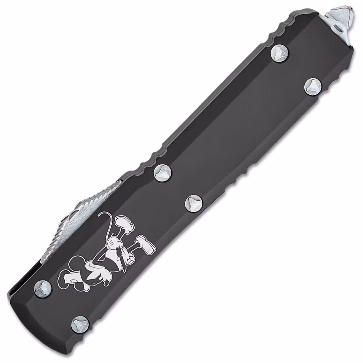 Microtech-Ultratech-Signature-Series-Steamboat-Willie-Antique-White-121-1SB