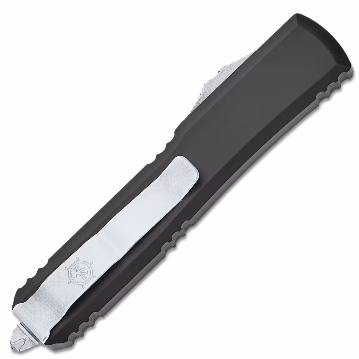 Microtech-Ultratech-Signature-Series-Steamboat-Willie-Antique-White-121-1SB