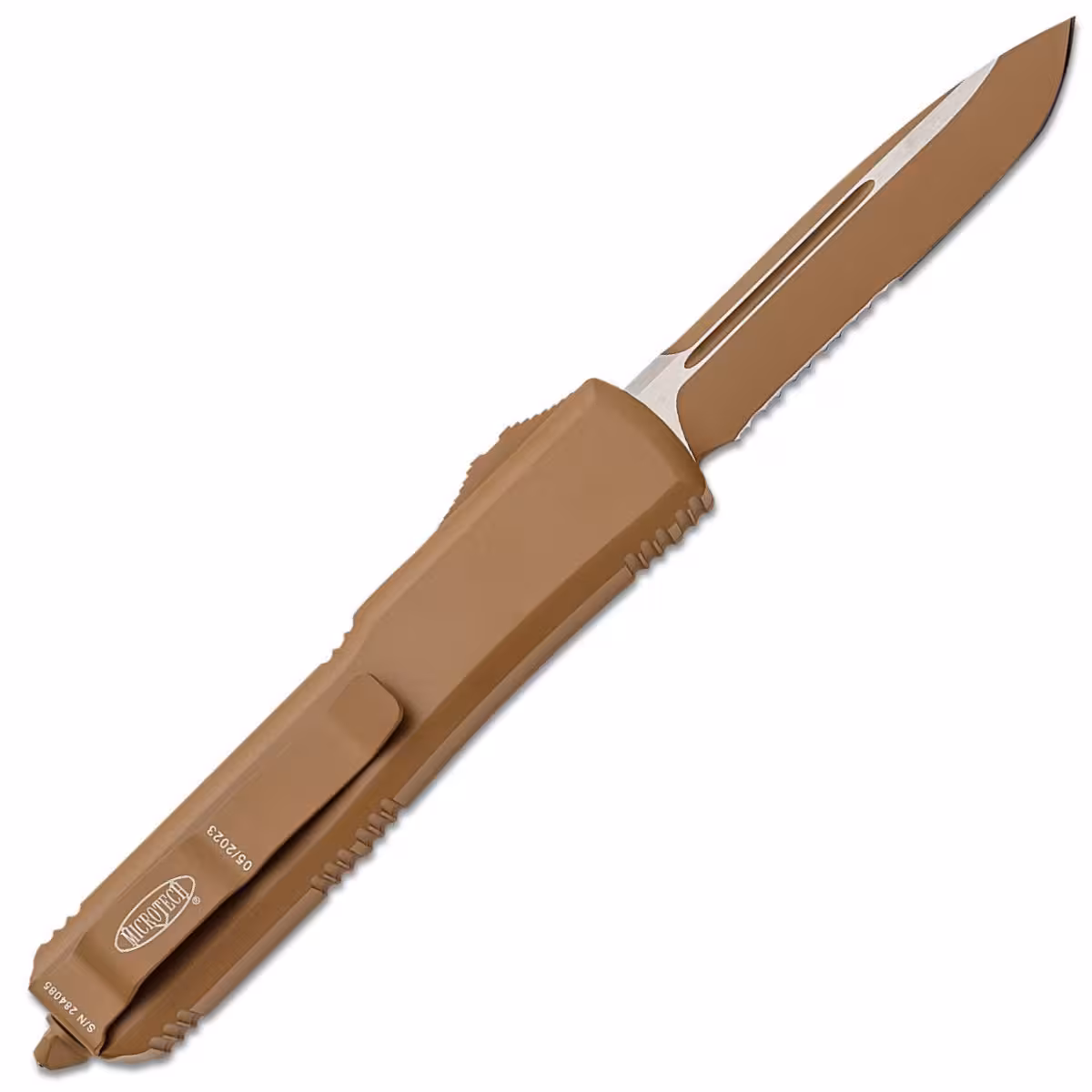 Microtech-Ultratech-Tan-Cerakoted-121-2CTA