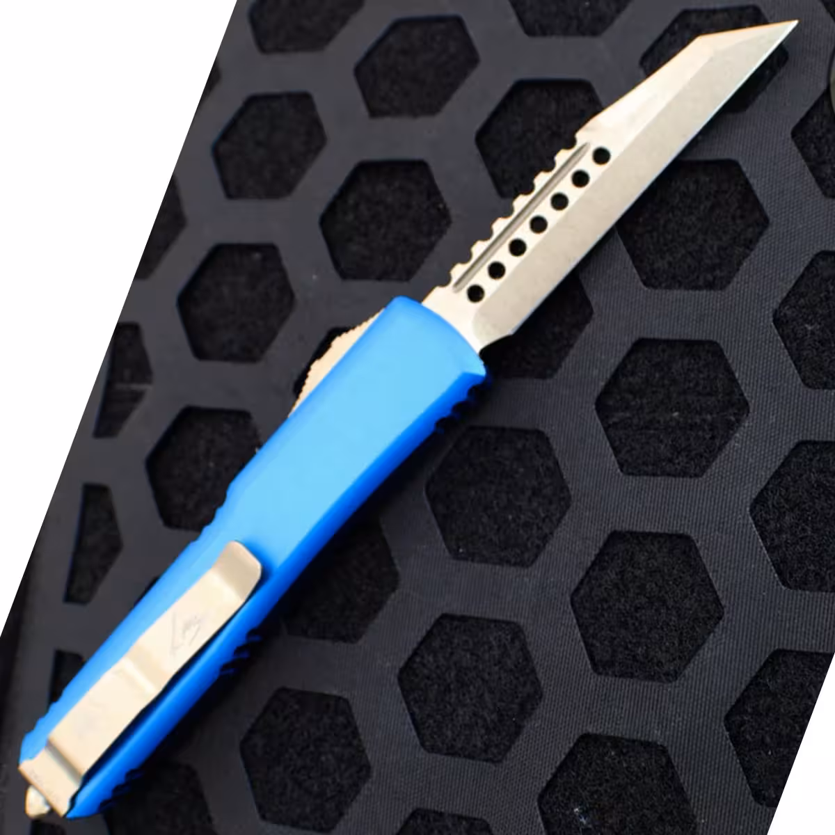 119W-13BLSULTRATECH-WARHOUND-BLUEHANDLE-BRONZEDPLAINEDGE119W-13BLS