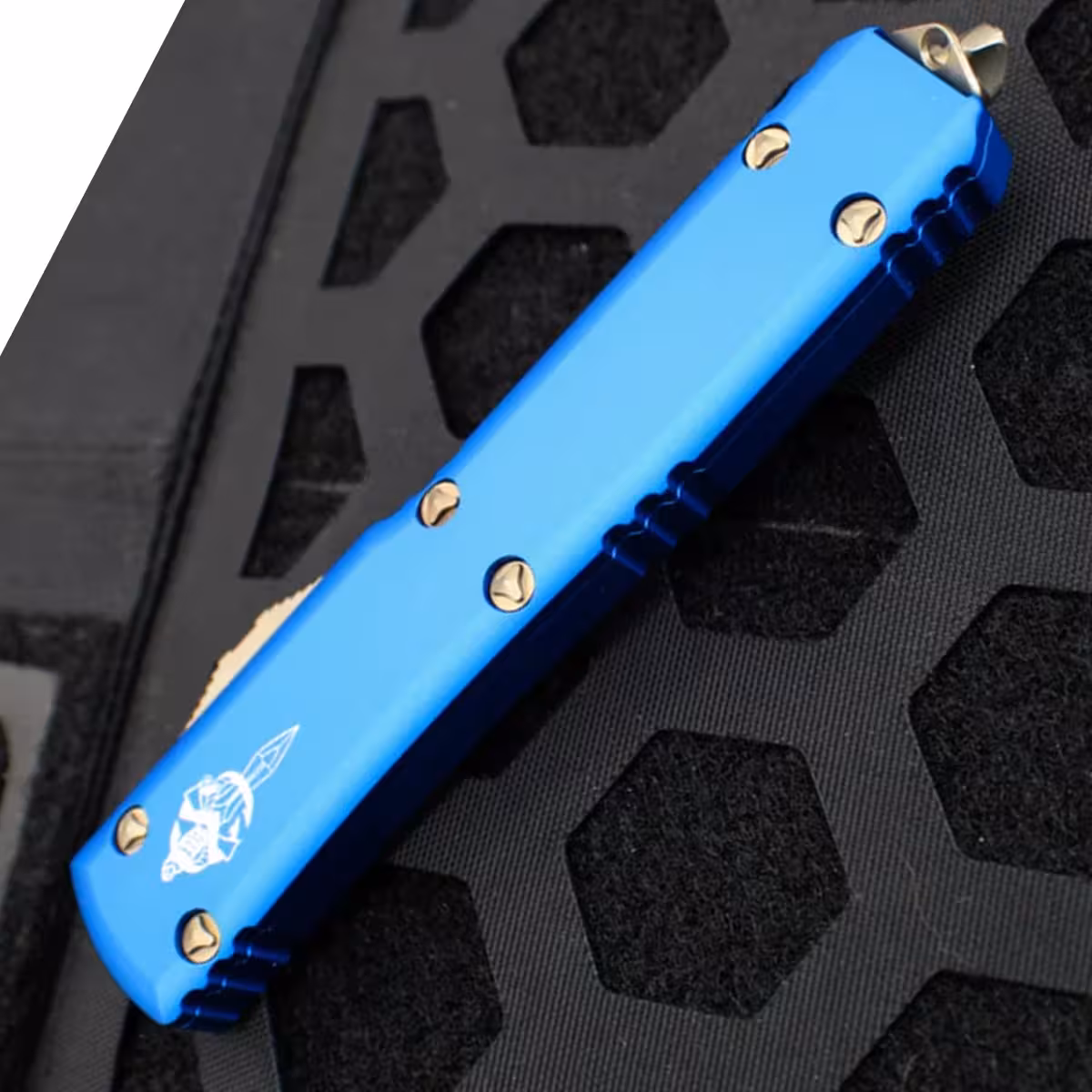 119W-13BLSULTRATECH-WARHOUND-BLUEHANDLE-BRONZEDPLAINEDGE119W-13BLS