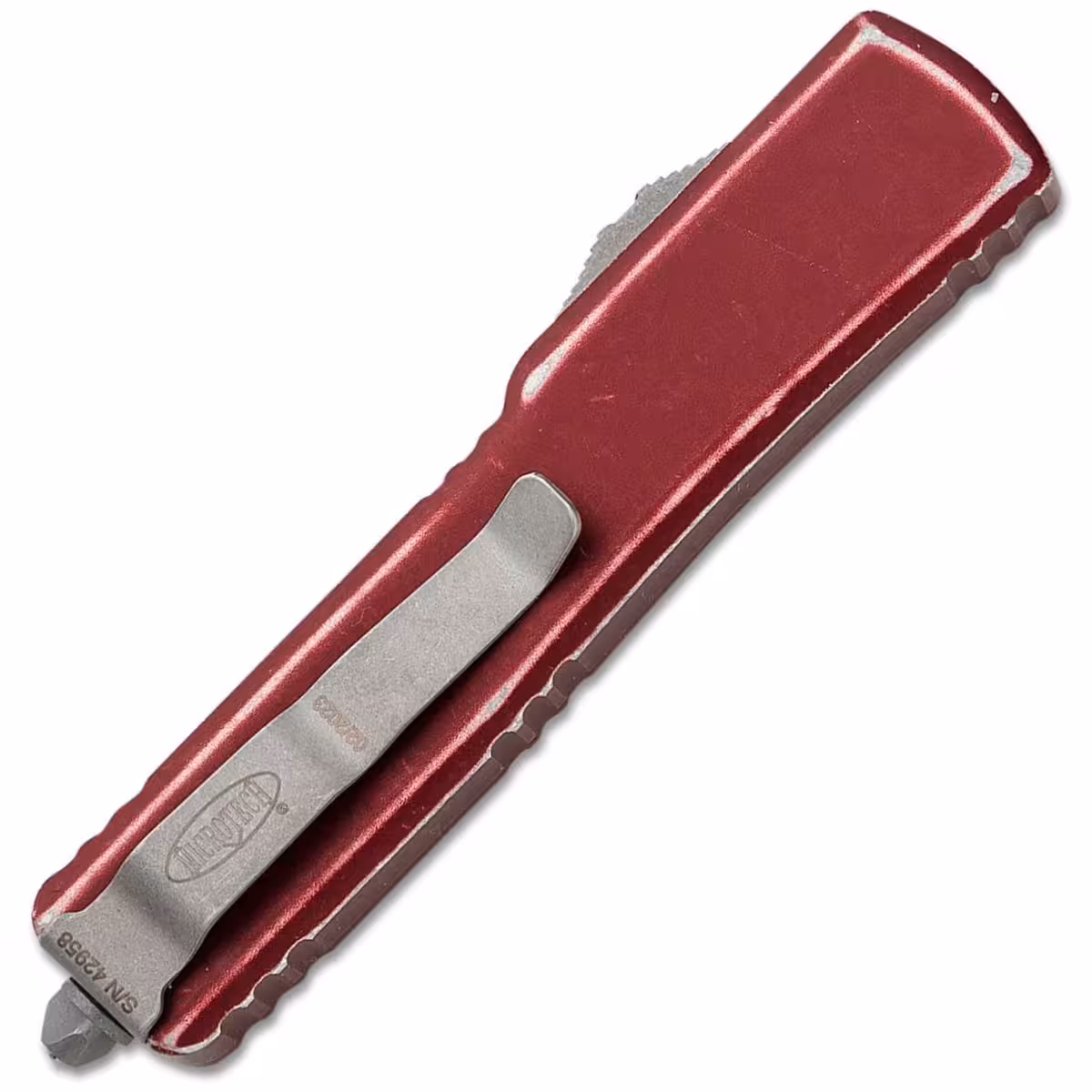 Microtech-UTX-70-Apocalyptic-Distressed-Merlot-Red-147-D12DMR