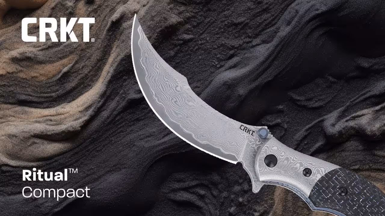 Zavírací Damaškový Nůž CRKT Folts Ritual Compact 7466