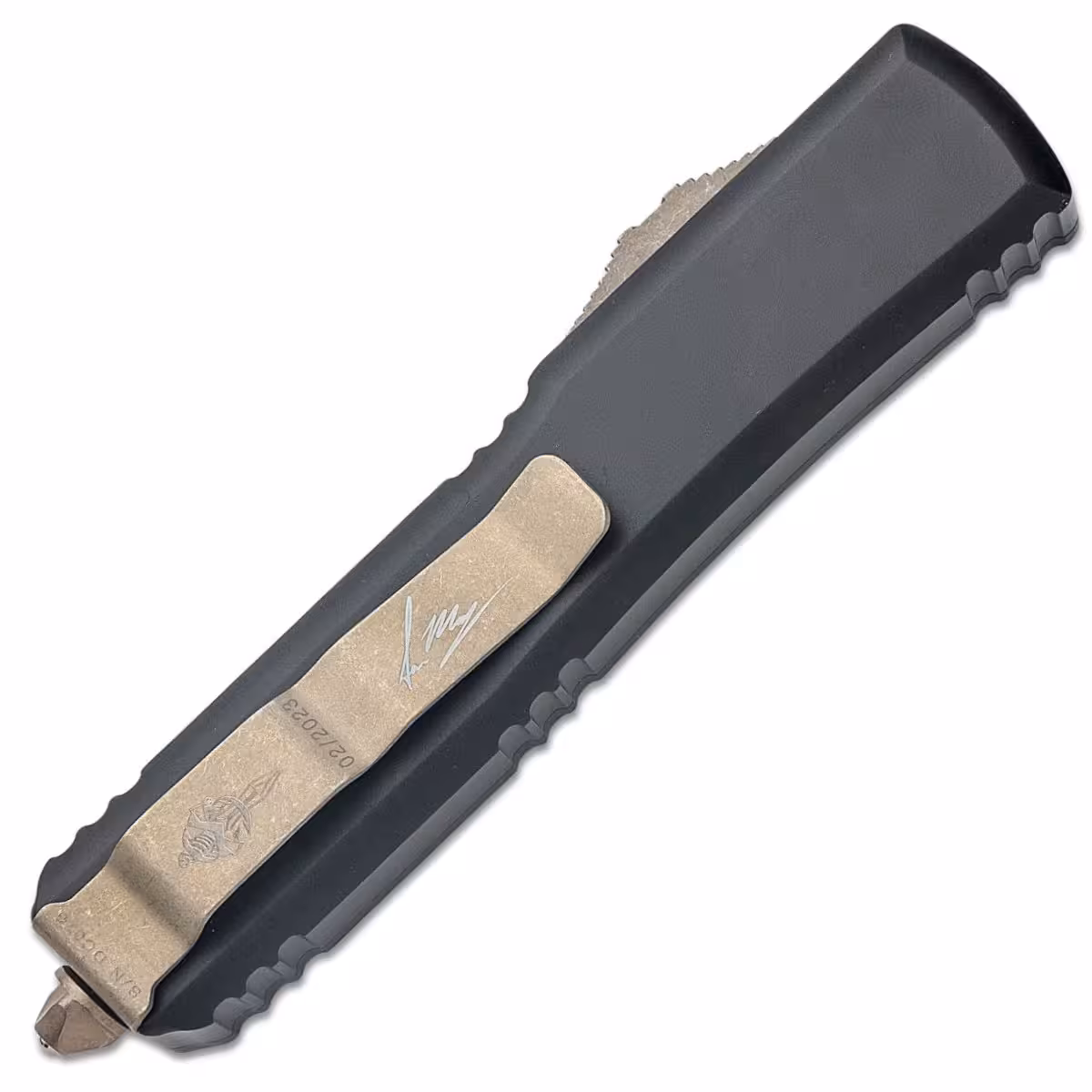 Microtech-Signature-Series-Ultratech-Death-Card-Bronze-Apocalyptic-119-13SETDCS