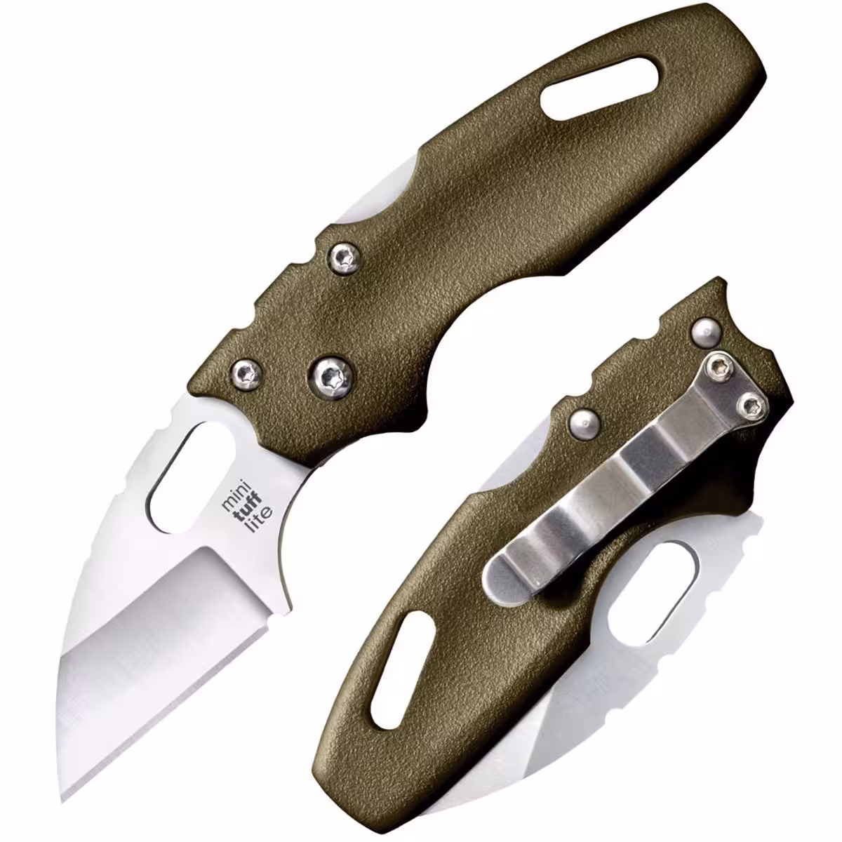 Cold-Steel-MINI-TUFF-LITE-PLAIN-EDGE-OD-GREEN
