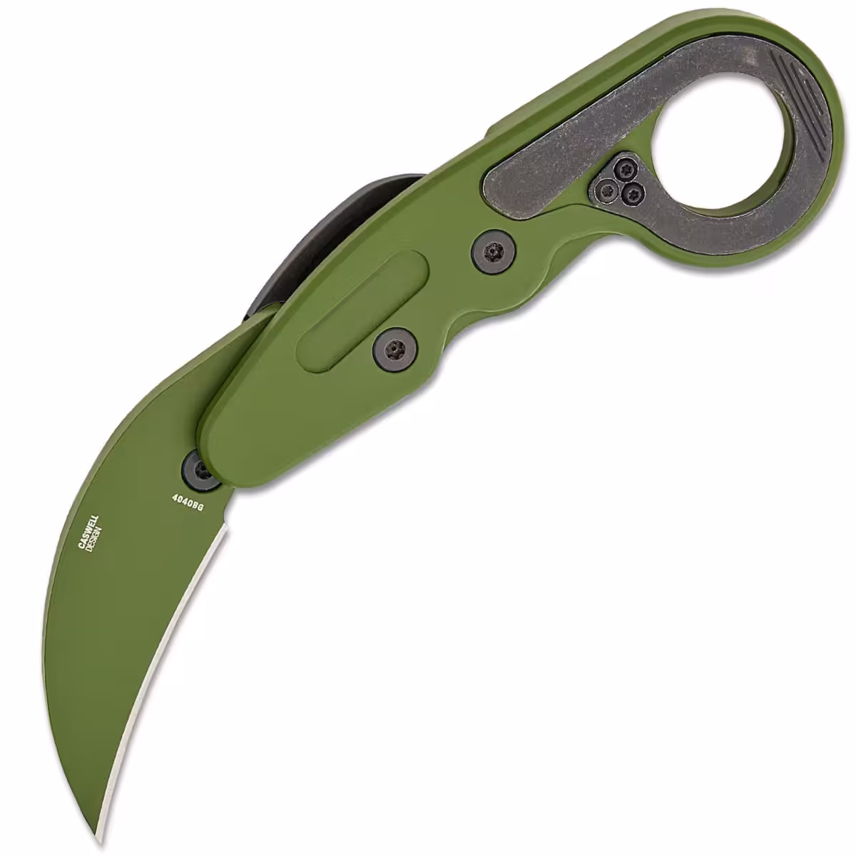 CRKT-4040BG-Kinematic-Provoke-Green-Cerakote-karambit-4040BG