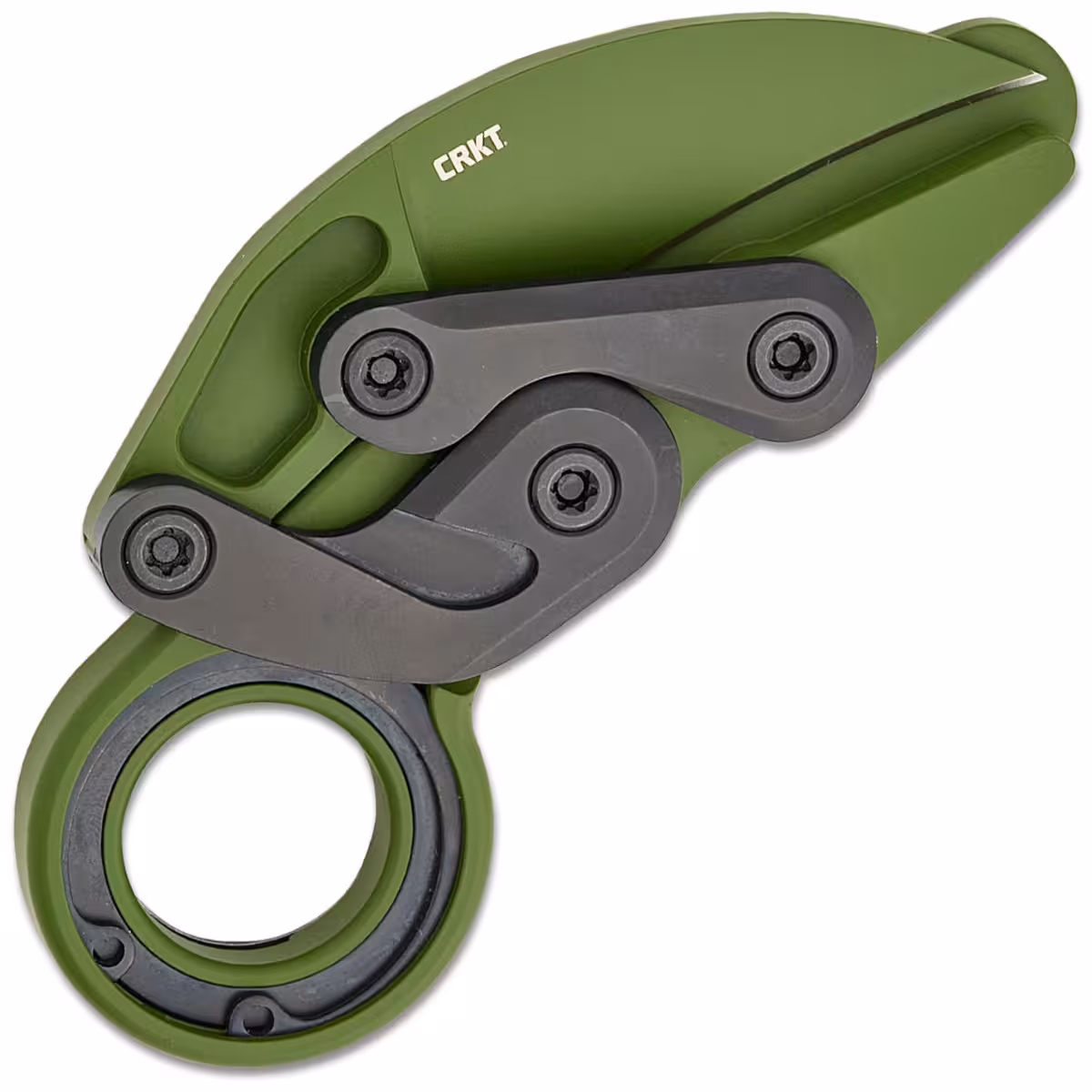 CRKT-4040BG-Kinematic-Provoke-Green-Cerakote-karambit-4040BG