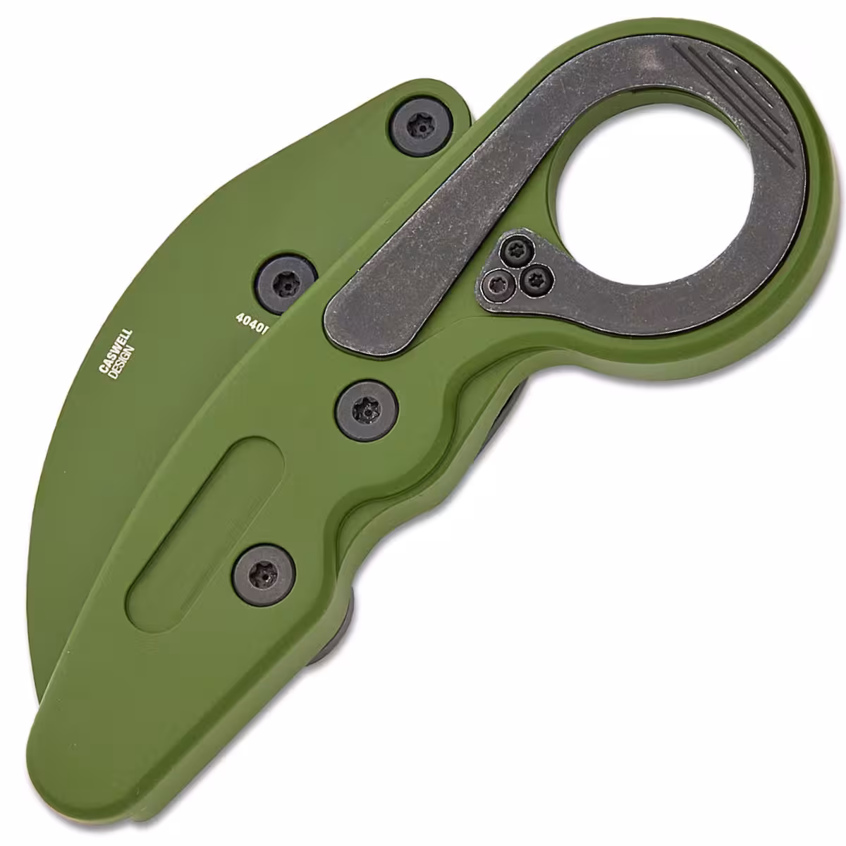 CRKT-4040BG-Kinematic-Provoke-Green-Cerakote-karambit-4040BG
