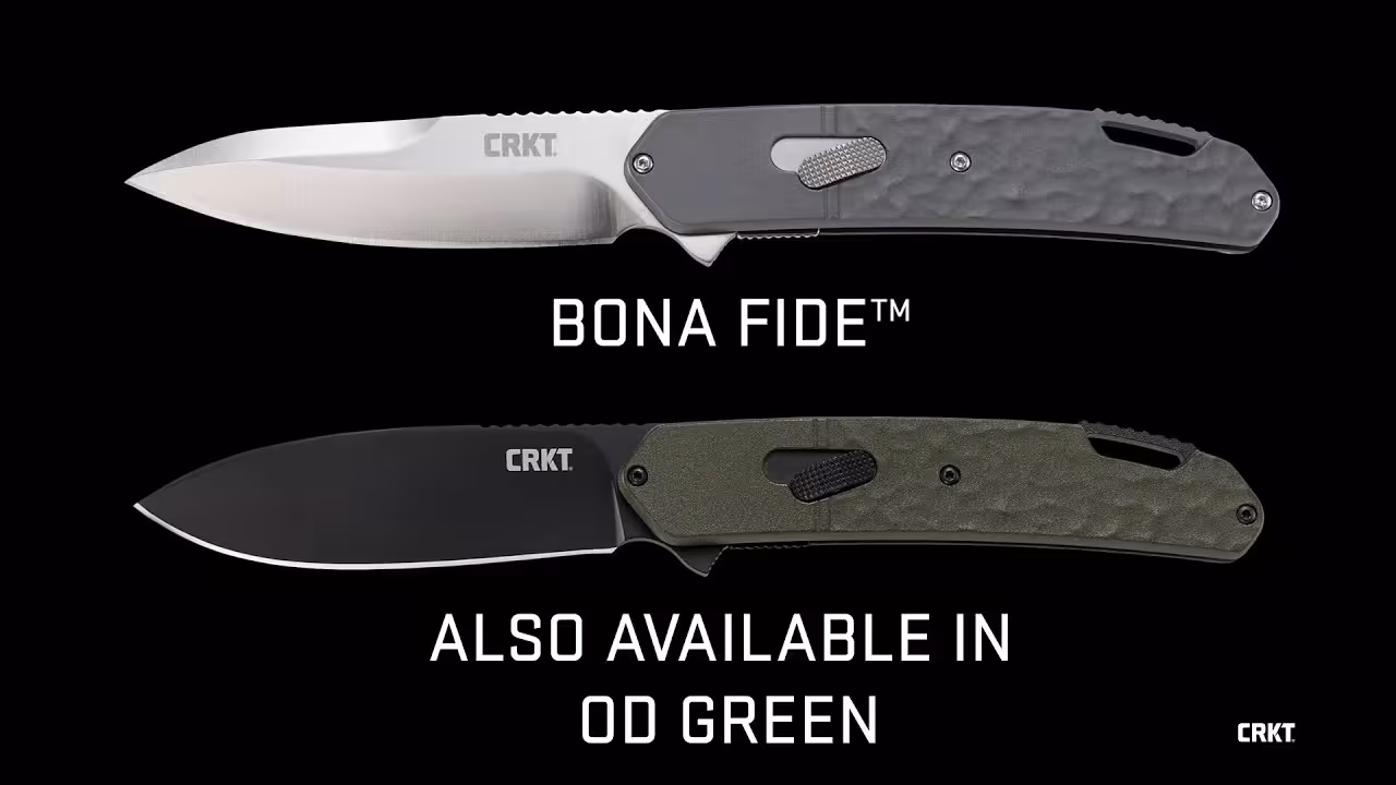 Zavírací Nůž CRKT BONA FIDE OD GREEN K542GKP
