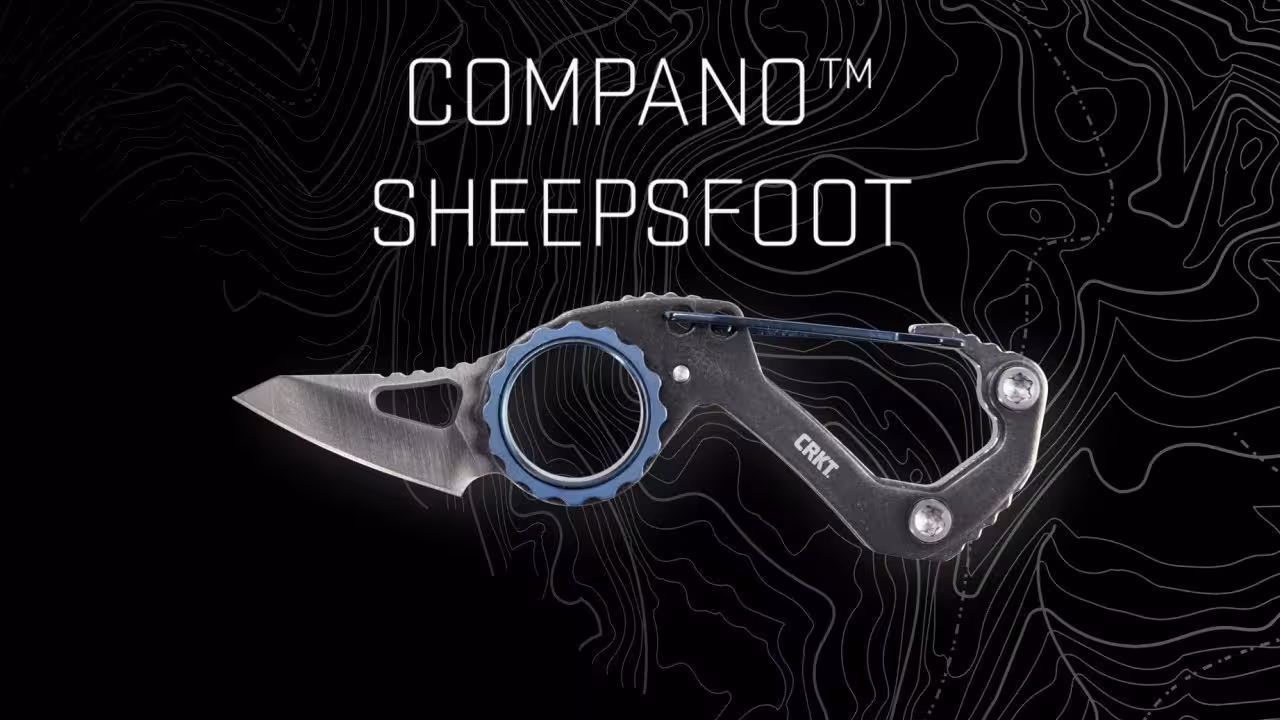 Zavírací Nůž CRKT COMPANO SHEEPSFOOT 9083