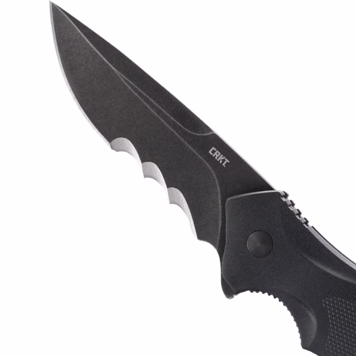 CRKT-SHENANIGAN-BLACK-WITH-VEFF SERRATIONS