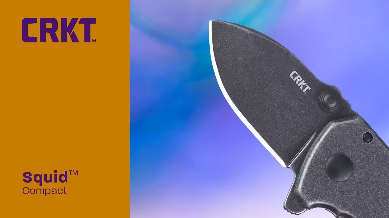 Zavírací Nůž CRKT Squid Compact Stonewashed 2485K
