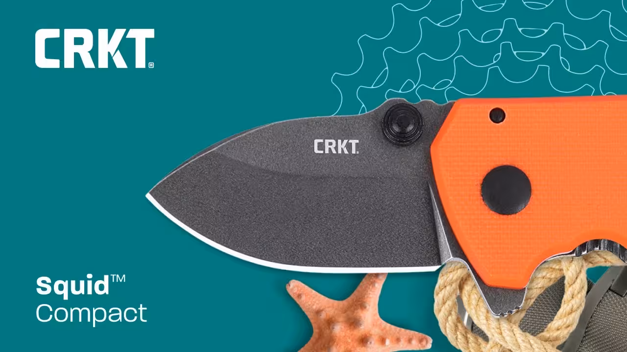 Zavírací Nůž CRKT Squid Stonewashed 2486