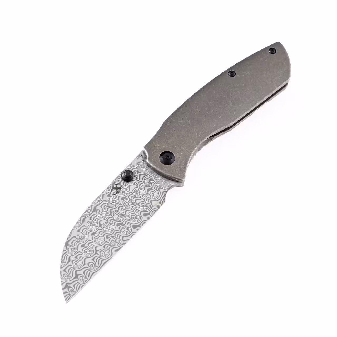 Zavírací Nůž Kansept Knives Convict Bronze Titanium Damascus K1023B4