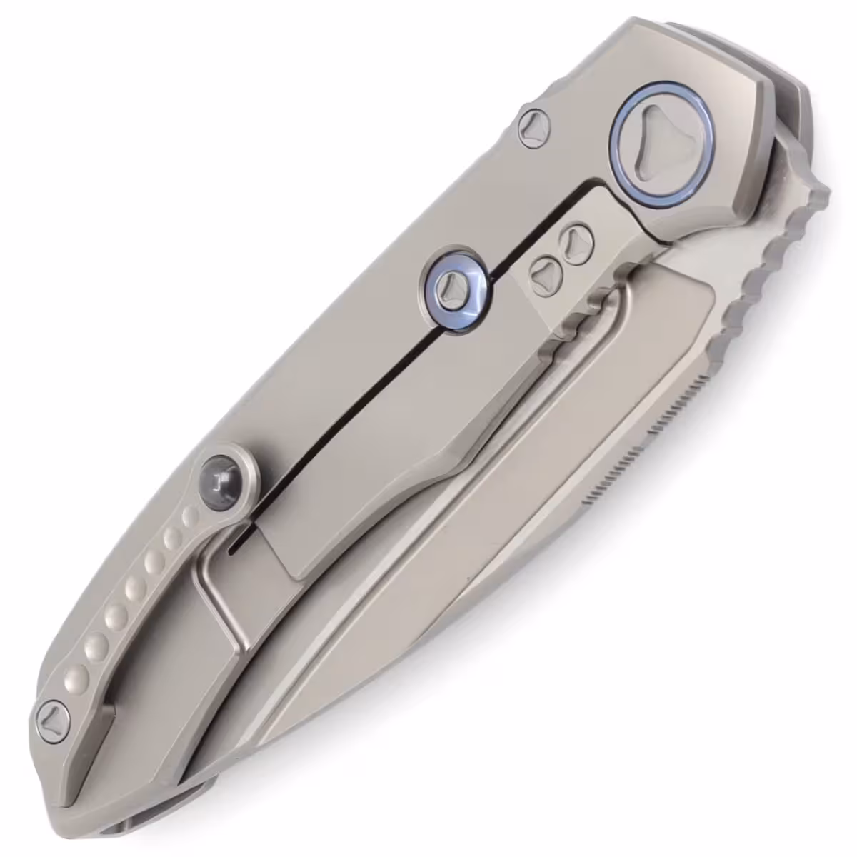 Microtech-Anax-Titanium-Blue-Carbon-190C-7CFITI