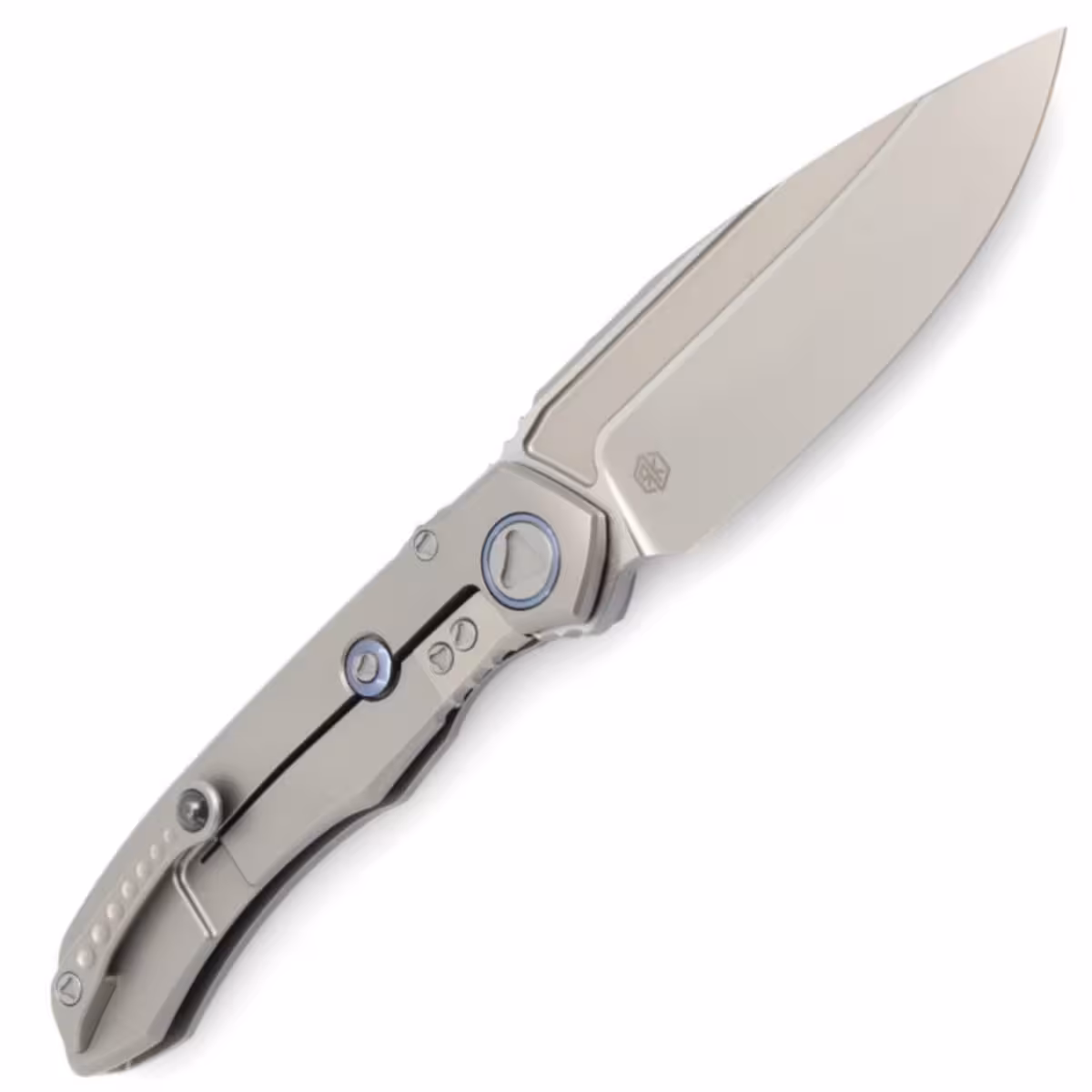 Microtech-Anax-Titanium-Blue-Carbon-190C-7CFITI