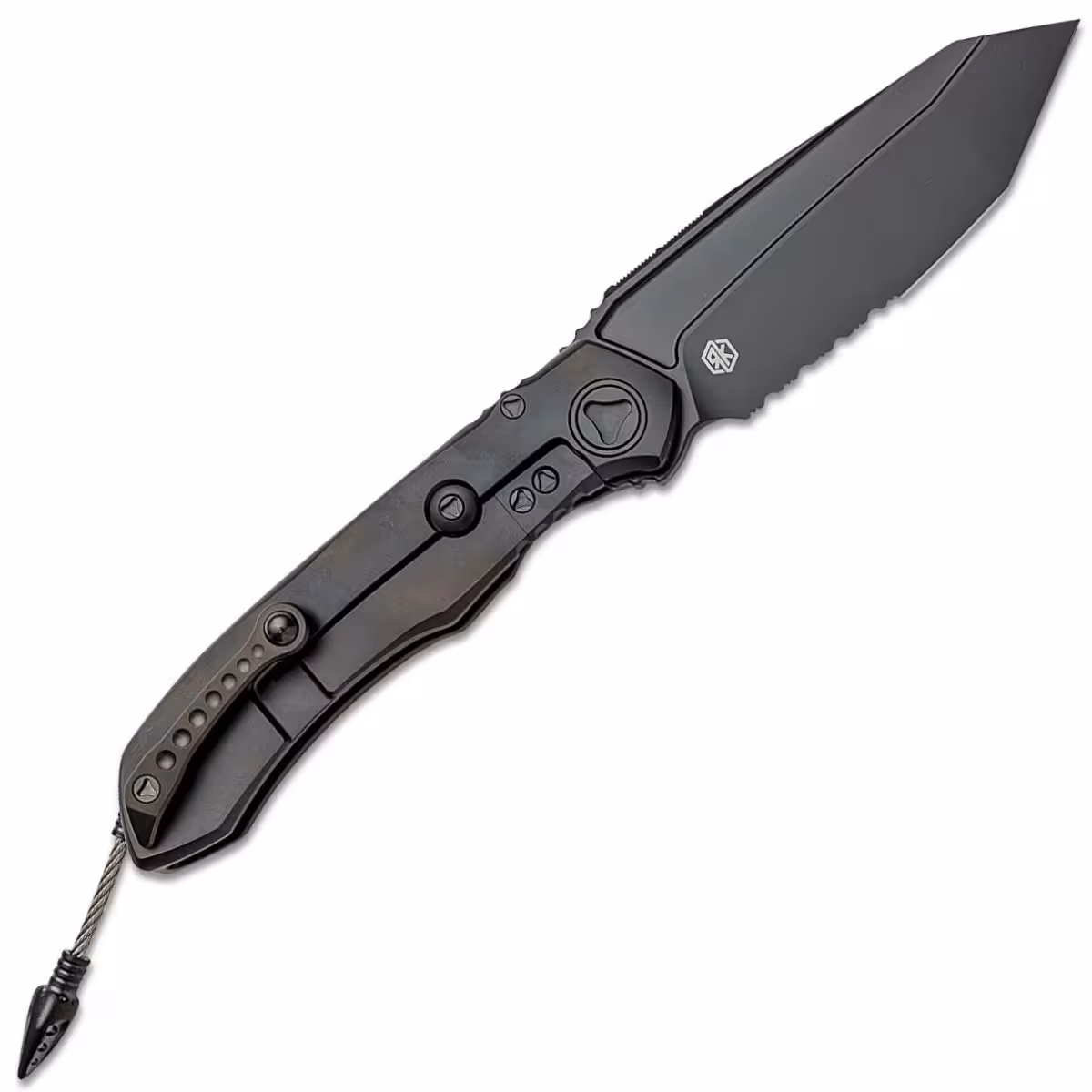 Microtech-Anax-Titanium-Handle-Carbon-191C-2DLCTCFITI