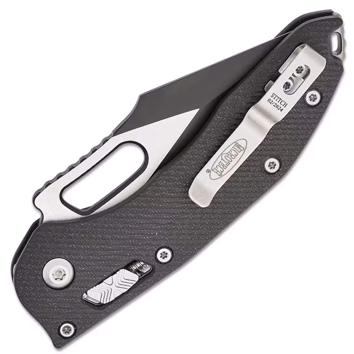 Microtech-Stitch-169RL-2FLGTBK