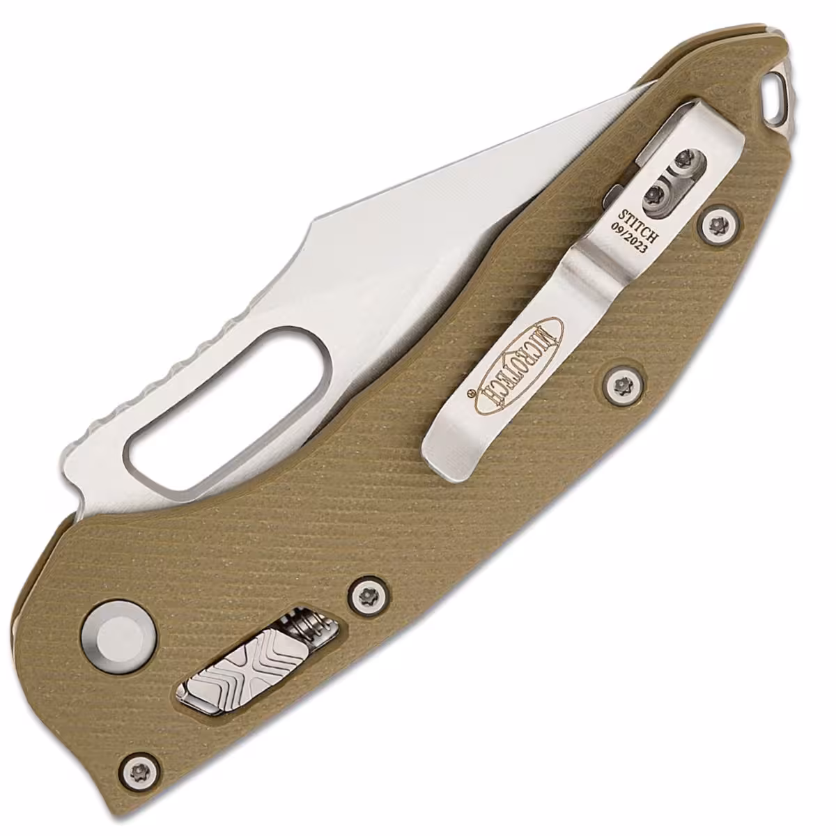 Microtech-Stitch-Stonewashed-169RL-10FLGTOD