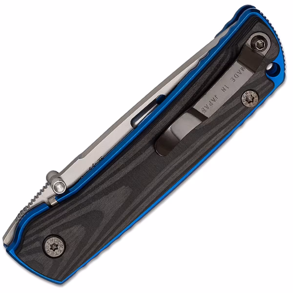 Rockstead-HIGO-II-X-CF-ZDP-(BL)Carbon-Handles-Blue-Titanium