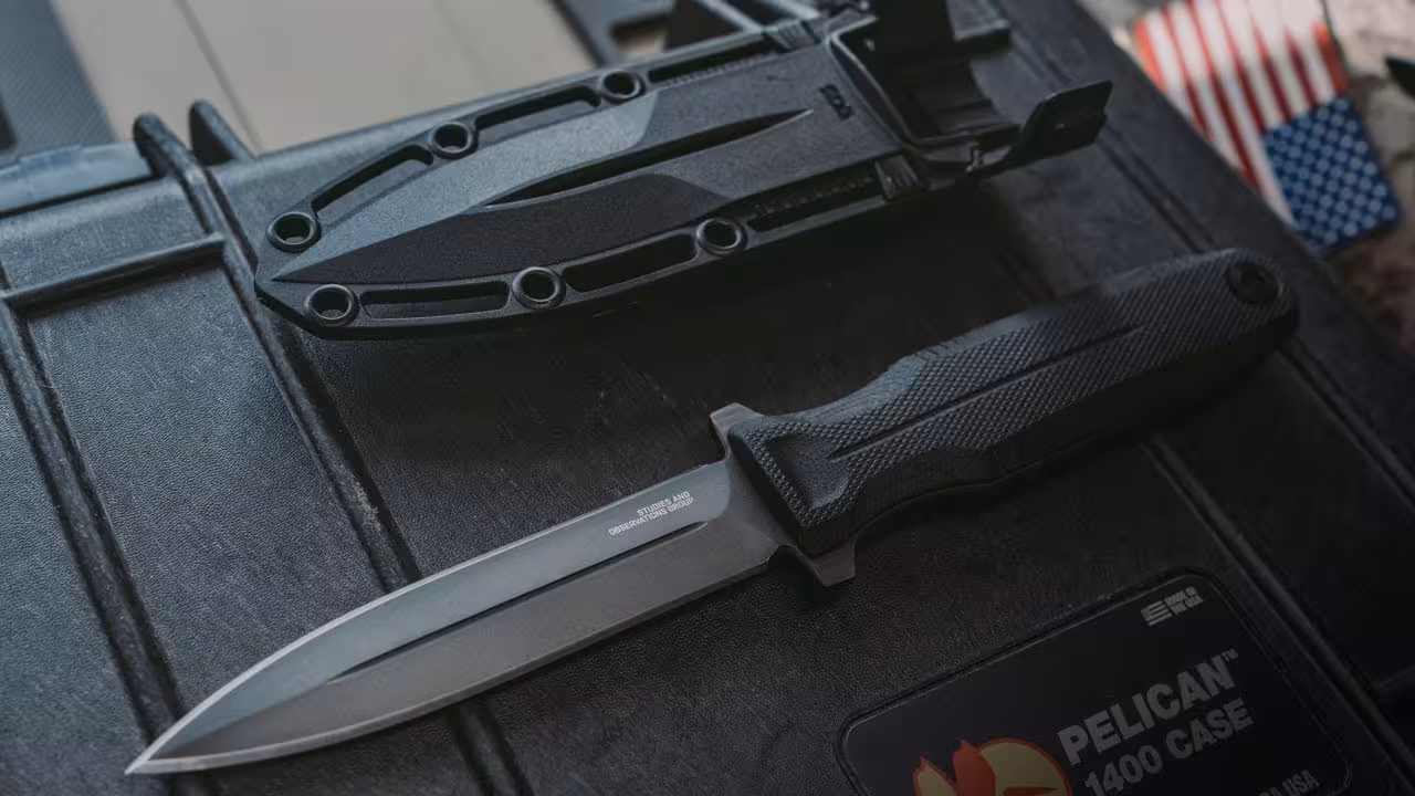 Pevný Nůž SOG PENTAGON FX – FDE